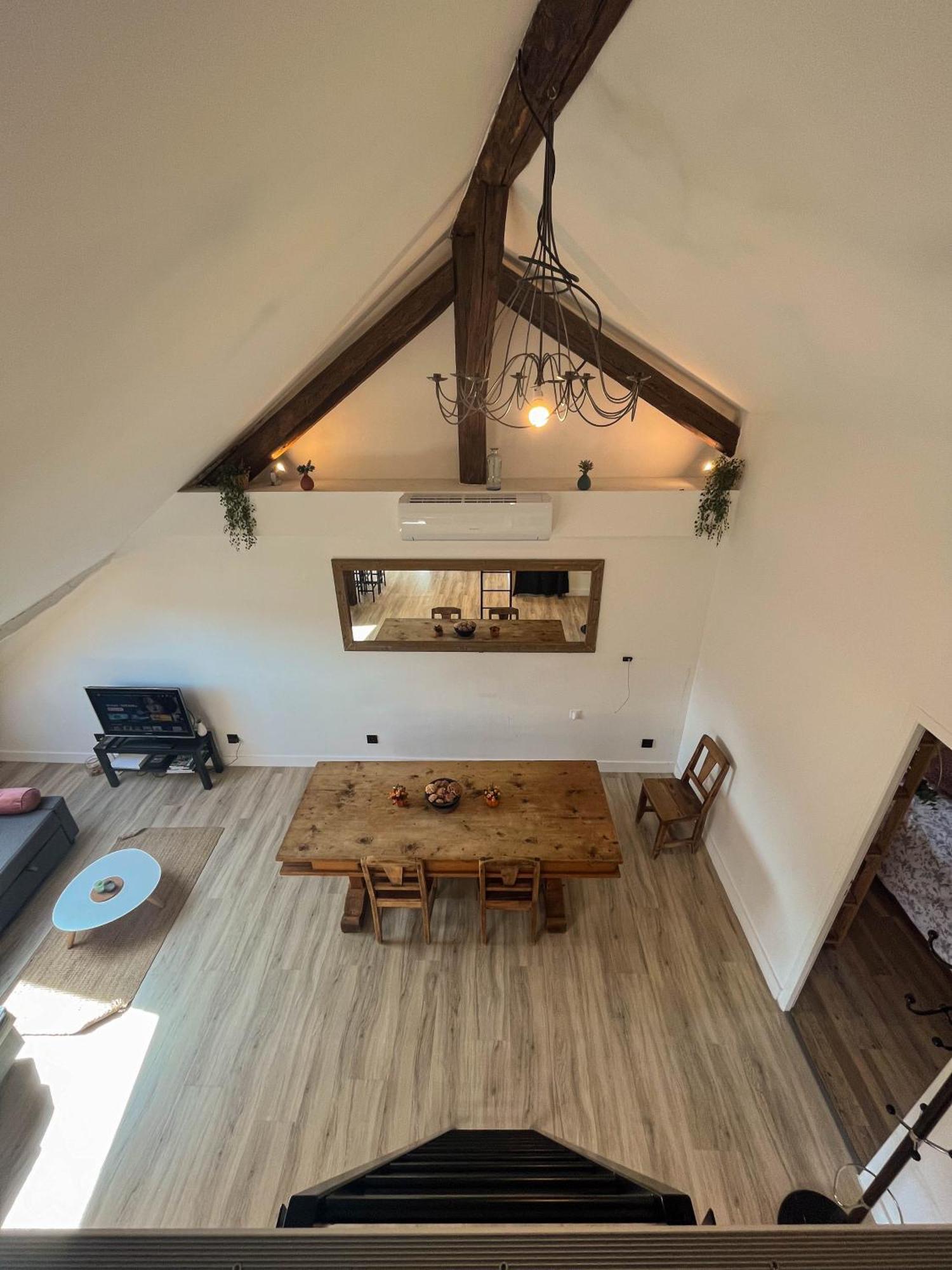 Cocon Sous Les Toits Apartment Albertville Bagian luar foto